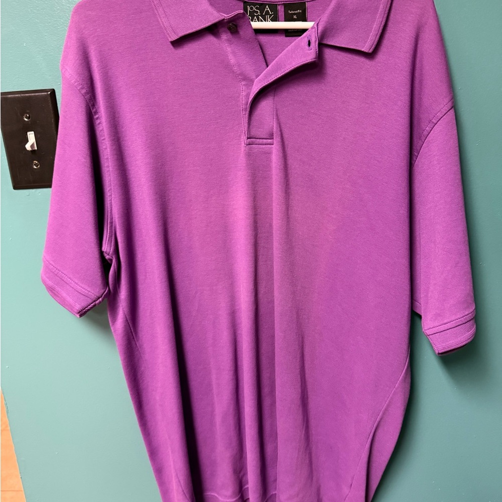 Jos. A. Bank Vibrant Purple Polo Shirt